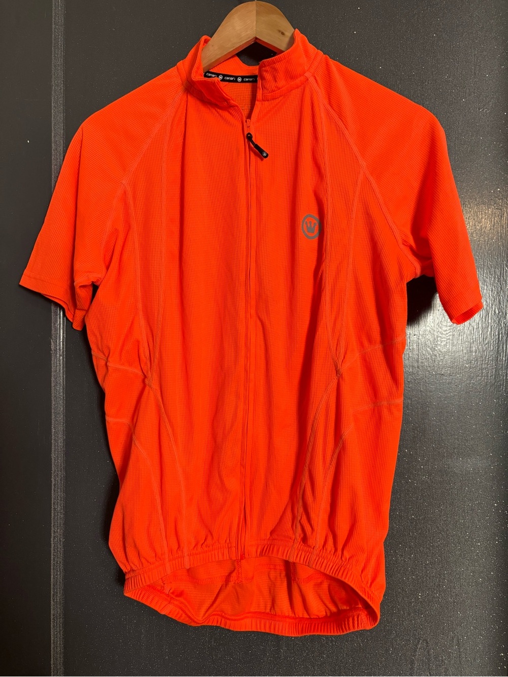 Canari High-Visibility Orange Cycling Jersey